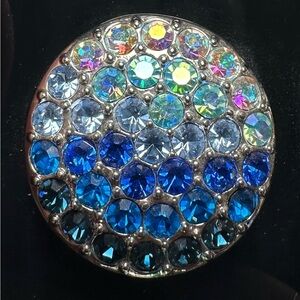 Magnolia and Vine 30mm Grand Glenda Ombré Blues Snap